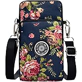 ZGMYC 3-Layers Cellphone Pouch Wristlet Purse Waterproof Sports Armband Shoulder Bag Wallet