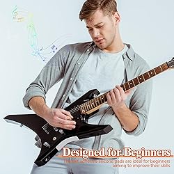 Lukmaa 2 Pcs Guitar Non Slip Pad Keep Guitar from
