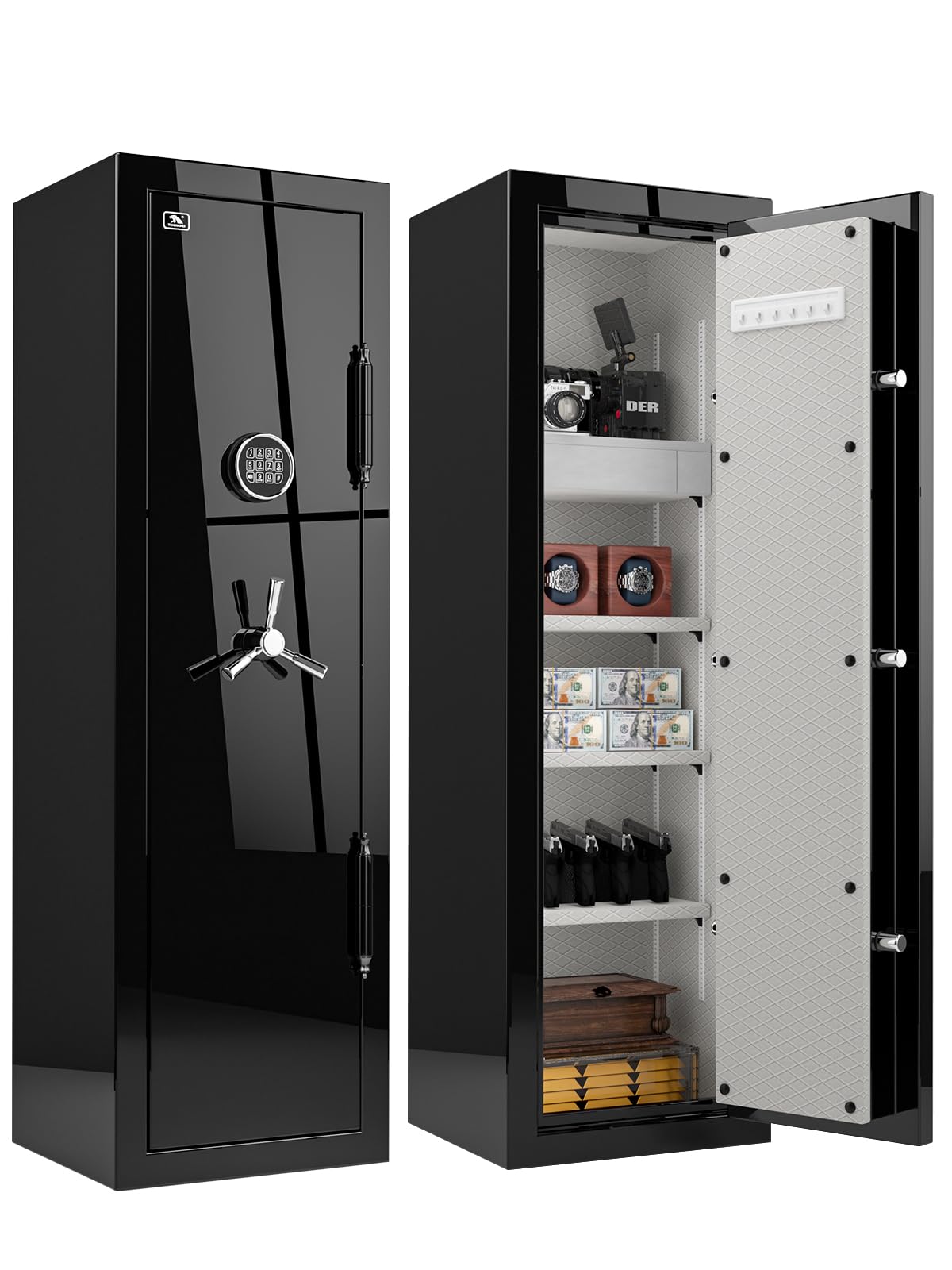 Photo 1 of ***Factory sealed****TIGERKING Fireproof Safe with Digital Lock, Heavy Duty Safes Box, 8.12 cu.ft Large Safe for Home Business Office