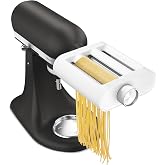 KitchenAid 3-in-1 Pasta Attachment for KitchenAid Stand Mixers, KSM3PPA | Fits all KitchenAid Stand Mixers power hub, Make fr