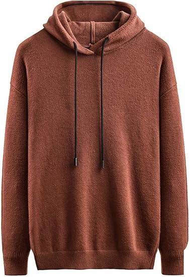 Amazon ゴスファング Go155bn セーター ニットパーカー フード 冬服 冬物 黒 上着 アウター かっこいい お洒落 カーディガン きれいめ 冬 秋 ニット パーカー 長袖 無地 ストレッチ プルオーバー トップス 秋冬 防寒 カジュアル シンプル ファッション 防寒着 生地