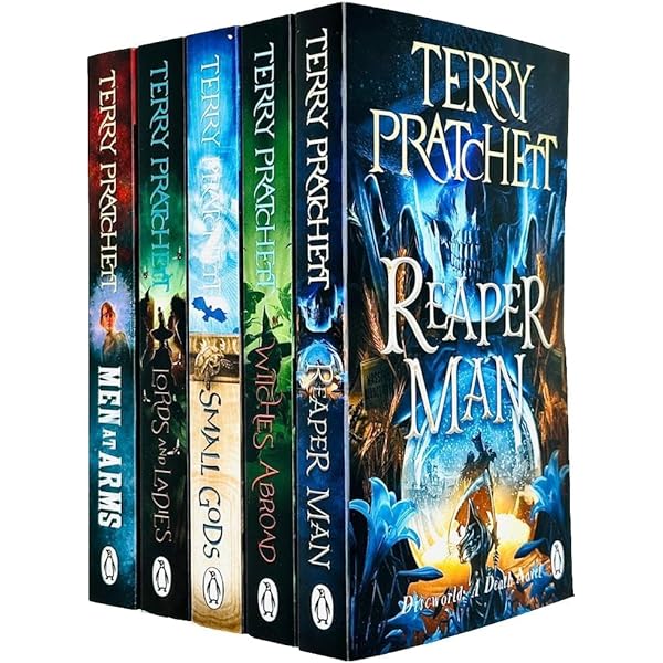 Terry Pratchett Discworld Novels Series 5 - 5 Books Collection Set