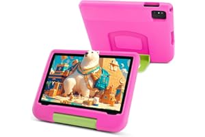 2025 Upgraded Kids Tablet, 10 Inch Tablet for Kids, Android 14 Tablet with 8GB RAM 64GB Storage, WiFi 6, A523 Octa-Core, GMS 