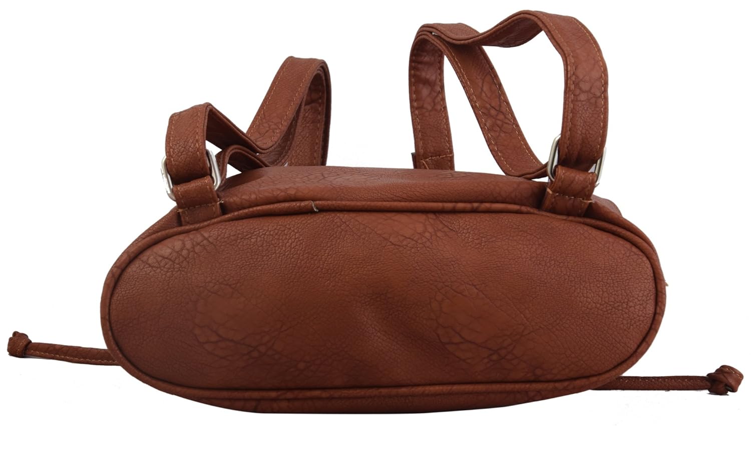 lychee bags women's pu backpack - rust (lbbppu55rt)