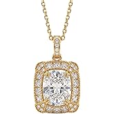 VACRONA Gold Pendant Necklaces for Women 14K Gold Plated Dainty Necklace Elegant Jewelry Gifts