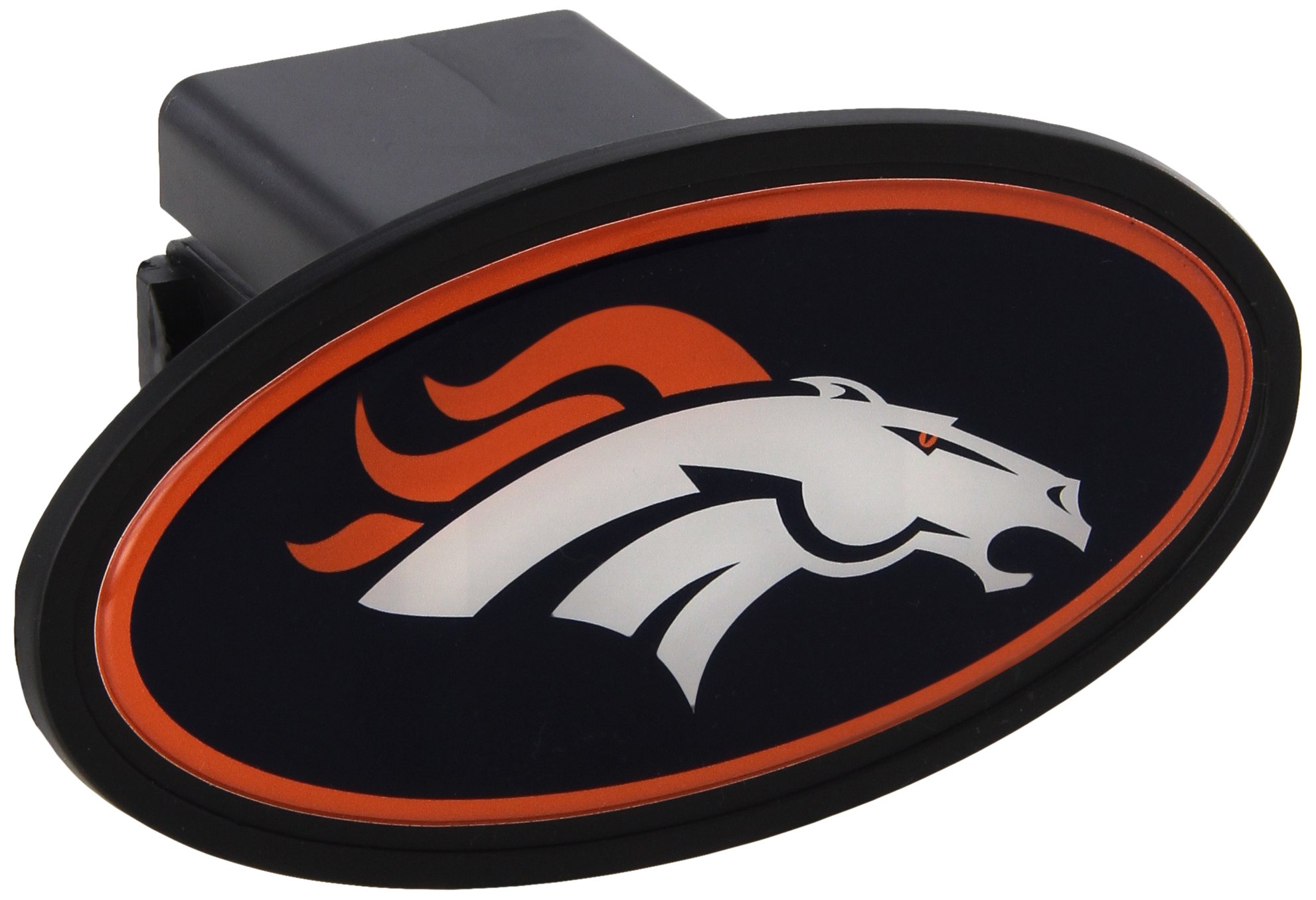 NFL Denver Broncos Plastic Logo Hitch Cover, Class III