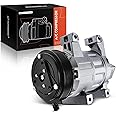 A-Premium Air Conditioner AC Compressor with Clutch Compatible with Nissan Altima 2.5L 2013-2018, VCS141C Style, 6 Grooves