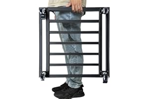 Hongsane 22" Plant Caddy with Wheels Heavy Duty,600Lbs Large Metal Plant Dolly,Rolling Square Plant Stand with Industrial Casters,Rust-Proof Plant Rollers for Large Planters,Pots,1 Pack