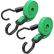 thumbnail image 2 of Baiann Bungee Cords With Carabiner 6 Pack Long Heavy Duty Carabiner Bungee Cord Assorted Size 24 2 of 14