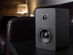 Micca PB42X Powered Bookshelf Speakers, 30-Watt RMS