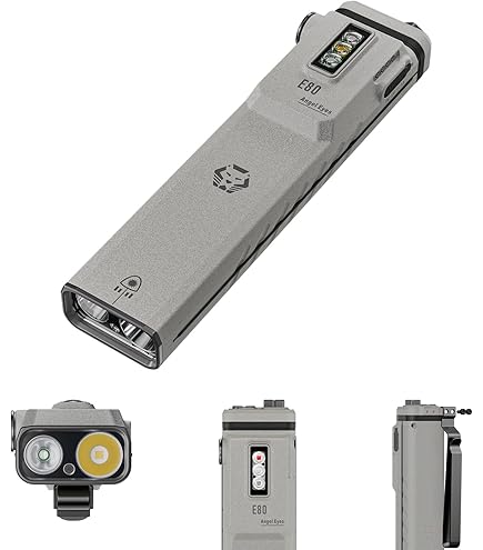 RovyVon S3 Ti Titanium LED Flashlight,1800 Lumen Super