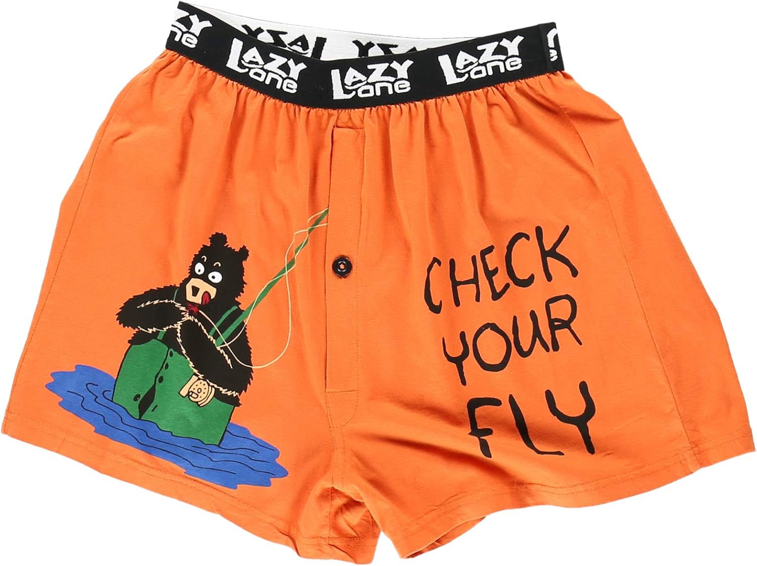 Lazy One Funny Boxers, Novelty Boxer Shorts, Humorous Underwear, Gag