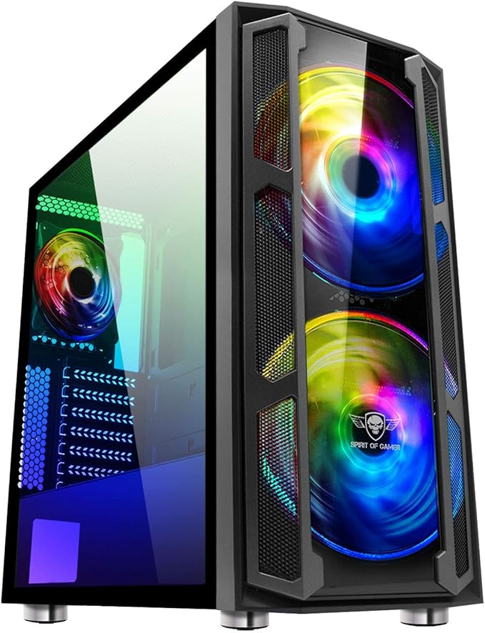 Spirit Of Gamer - Ghost 5 - Caja para PC ATX/Matx Gamer: Amazon.es: Electrónica
