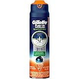 Sensitive 2 in 1 shaving cream plus skin care, soft and smooth. alpine clean