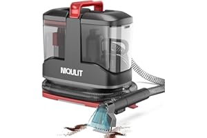 NIQULIT Portable Carpet and Upholstery Cleaner Machine -15Kpa Strong Suction for Rug, Couch, Car, Pet Stain, Furniture Cleaner for Home