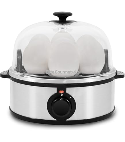 Amazon.com: Koizumi KES-0400/S Egg Steamer Boiled Egg Pot, Hot