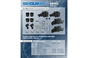 GLM MARINE V6 Manifold Conversion KIT