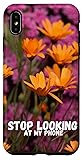 iPhone XS Max Stop looking at my phone with purple