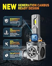 Termitor Latest 9006/HB4 Bulbs, 33,000LM 10X