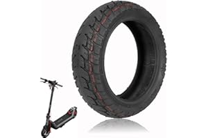 RidTianTek 9.5 x 2.50 Off-Road Tire 9.5 Inch Tubeless Tire for Niu KQI3 Electric Scooter Accessories Rear Front Wheel Replacement Tire Anti-skid Shockproof (1 Pce)