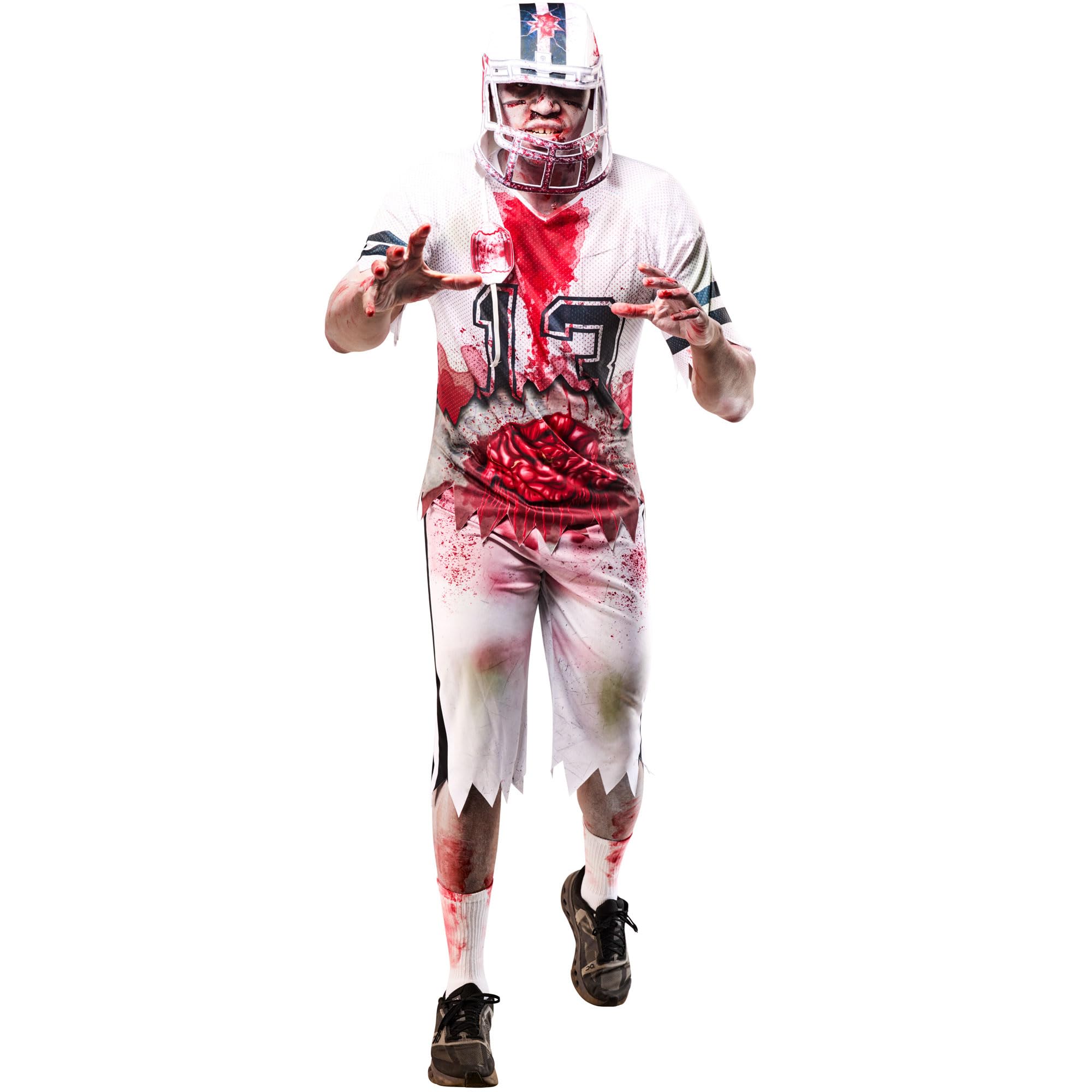 Rubies Official Adult Zombie American Football Player Costume, Size XLarge Halloween