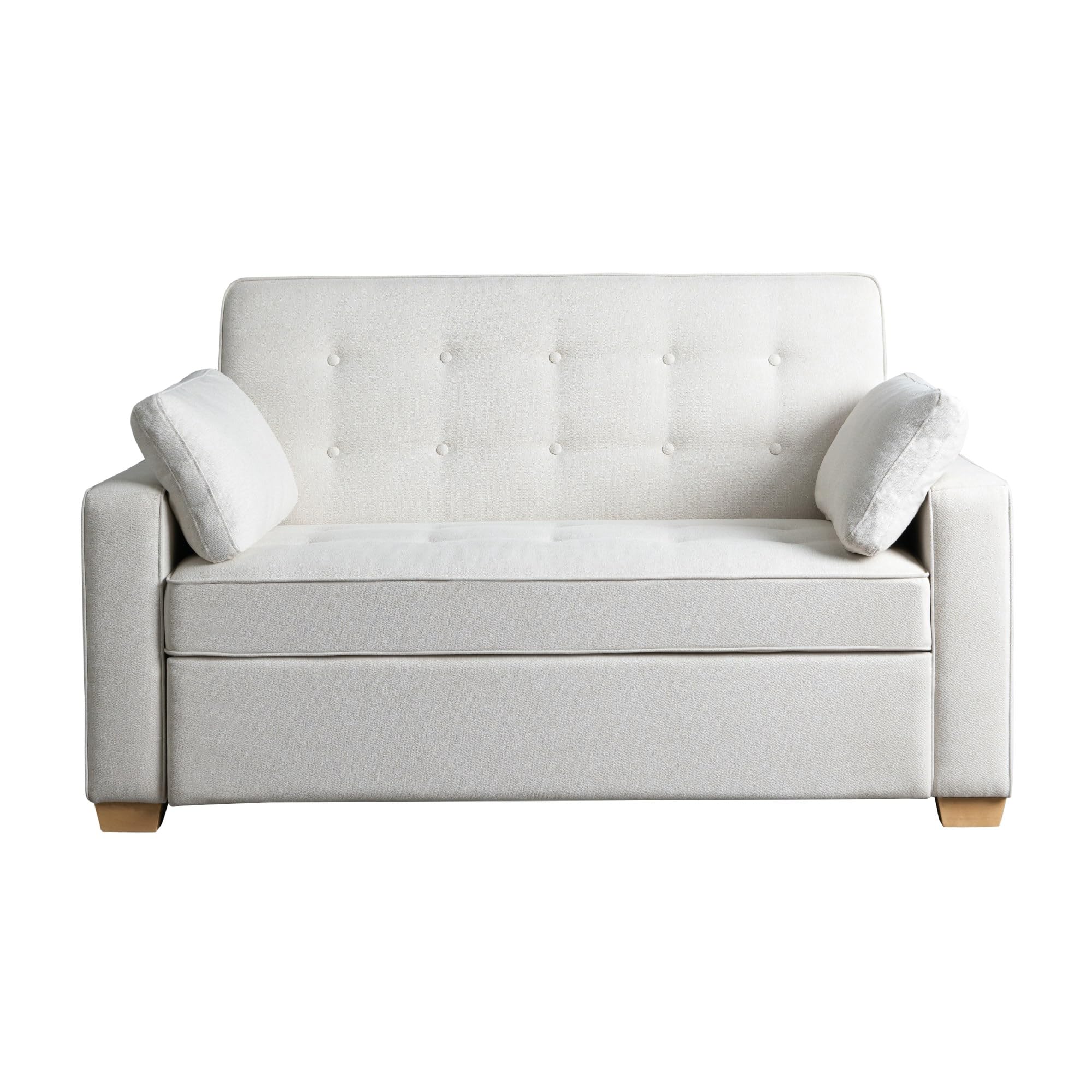 Photo 1 of ***Need to be clean****
Serta Ainsley 66.5" Convertible Sleeper Loveseat, Full Size, Dreamcoil Comfort, Soft Woven Fabric, Oyster