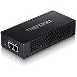 TRENDnet Gigabit Ultra PoE+ Injector, Full Duplex Gigabit Speeds, 100 M Network Range, Supports IEEE 802.3af/802.at/Ultra PoE, Plug & Play, TPE-117GI
