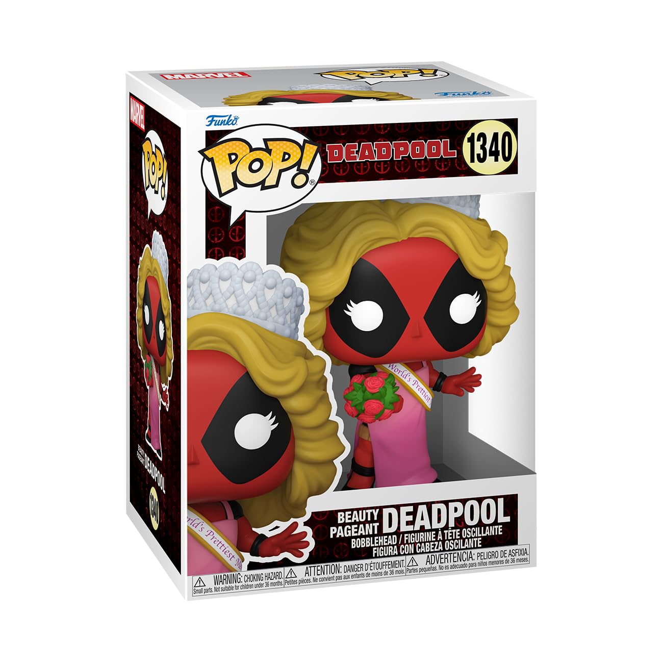 Funko Pop! Marvel: Deadpool - Beauty Pageant Winner Pageant - Collectable Vinyl Figure - Gift Idea - Official Merchandise - Toys for Kids & Adults - Marvel Fans - Model Figure for Collectors