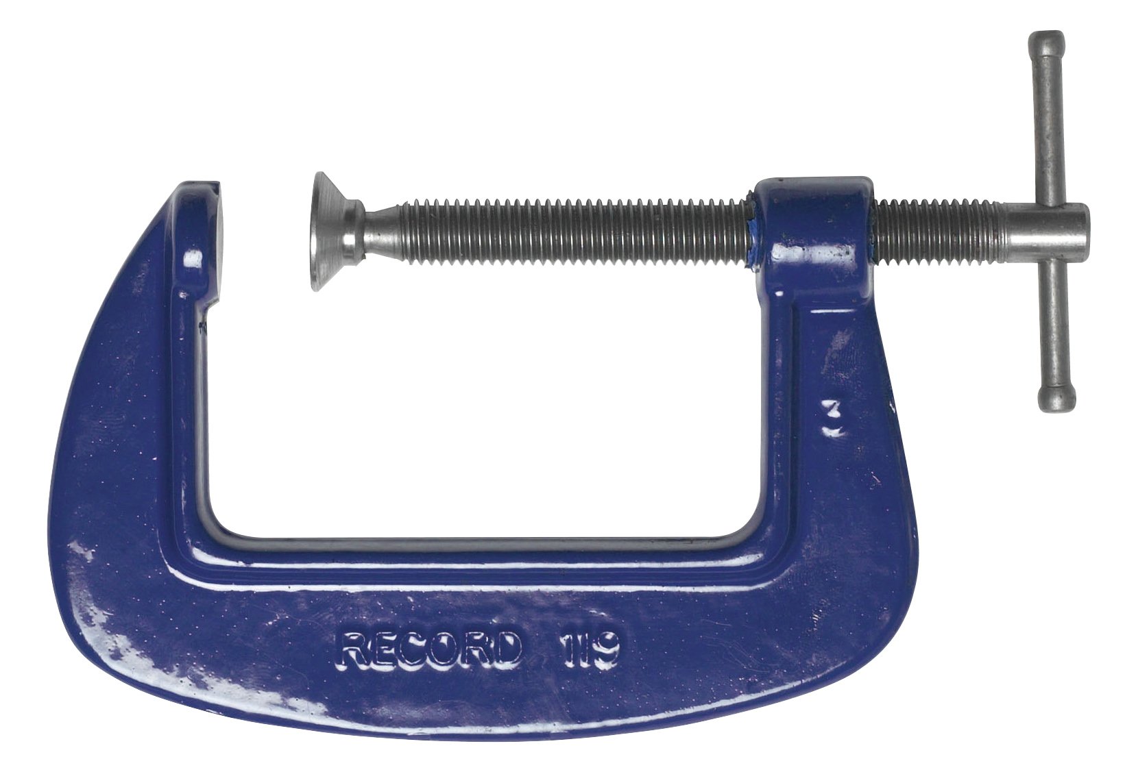 Record Irwin 1196 Medium-Duty Forged G Clamp, Blue