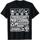 Cybersecurity Professional - Hacker Certified Tech Security T-Shirt