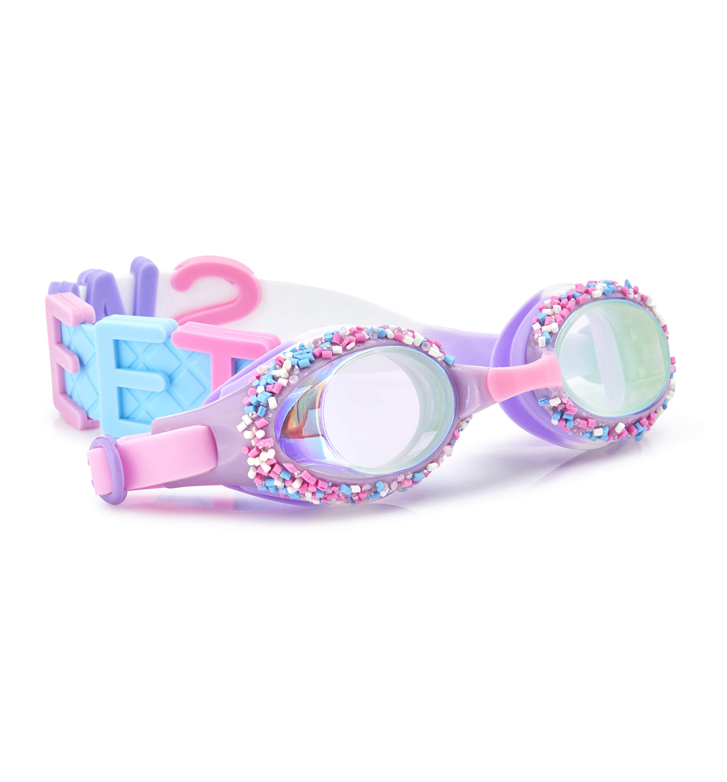 Bling2o Funfetti Non-Pareils Purple Swimming Goggles for Children from 3 Years