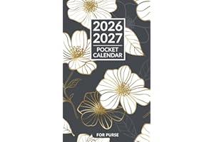 Pocket Calendar 2026-2027 for Purse: Small Two Year Planner (January 2026 to December 2027)