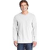 Comfort color Men's 4410 Heavyweight Long Sleeve Pocket T-Shirt