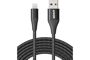 Anker Powerline+ II Lightning Cable (10 ft) MFi Certified Charger Cable, Extra Long iPhone Charging Cord, Compatible with iPhone SE / 11 Pro Max/Xs Max/XR/X / 8/7 / 6S, iPad, and More