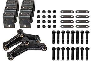 The Trailer Parts Outlet - Trailer Double Eye Tandem Hanger Kit for 3500-7000 lb Axles, Single (1 pc)