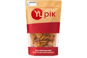 Yupik Spicy Plantain Chips 454 g, Crispy Fried Plantain Slices with Habanero & Sea Salt, Sweet and Spicy Tropical Snack