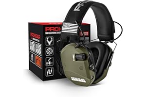 PROHEAR 022 Electronic Ear Protection for Shooting & Hunting - 29dB SNR Noise Reduction, 5X Sound Amplification