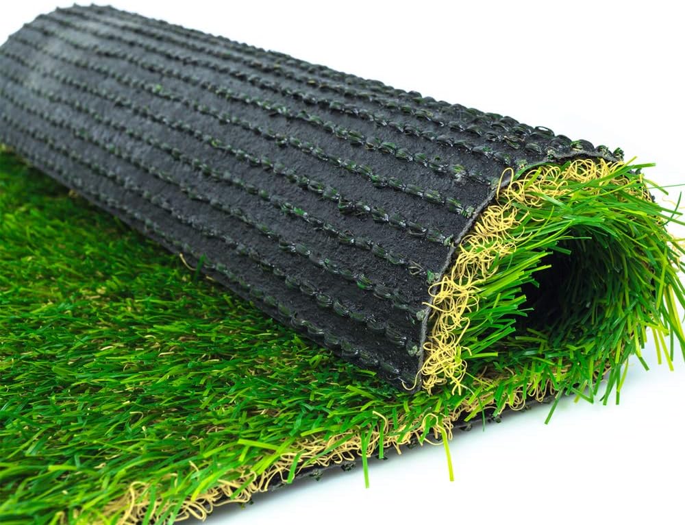 noomstar Artificial Grass Mat for Dog-(25" x 32") with Drainage Holes & Rubber Backing, 0.78" Pile | Thick Lawn, Extra-Heavy & Soft Pet Turf Rug | Indoor/Outdoor Decor mat