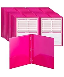 Mr. Pen- Plastic Folders with Pockets and