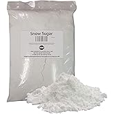 Naturejam NO MELT Sweet Snow Sugar 5 Pound Bulk Bag for Doughnuts and Pastries-White Sugar For Powdered Donuts Origin: German