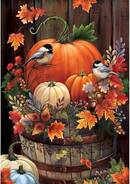 Diamond Painting Kits for Adults Pumpkin 5D DIY Full Drill Crystal