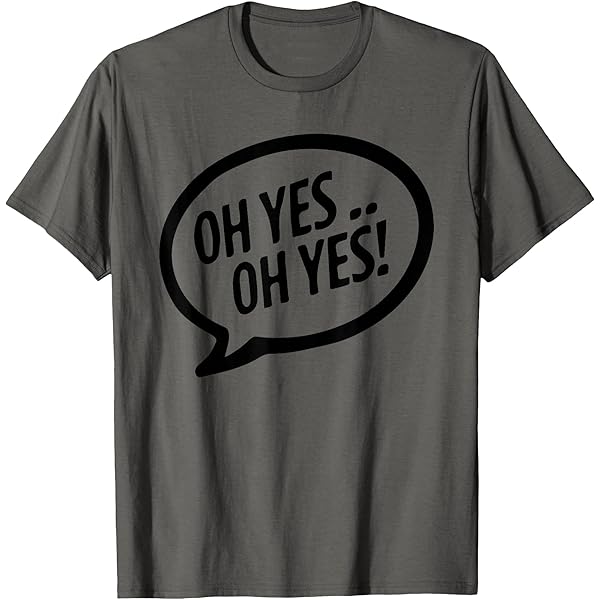 Amazon.com: Carl Cox Oh Yes Oh Yes Black Text T-Shirt : Clothing