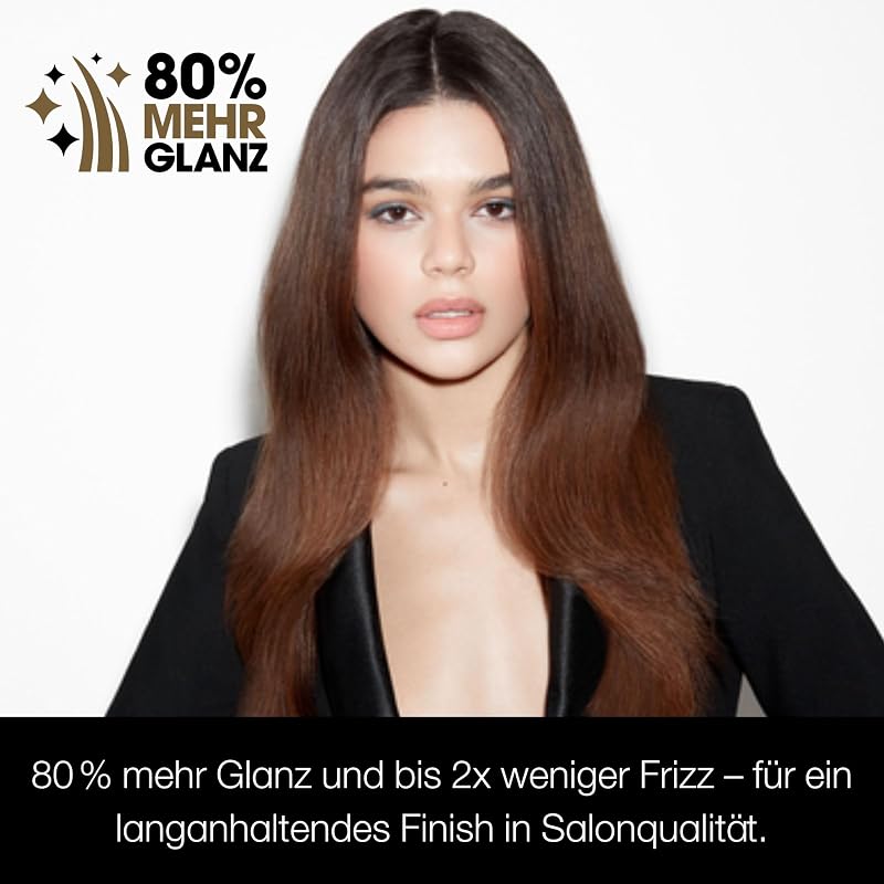 max breites Glätteisen: Für langes, dickes & lockiges Haar, Anti Frizz
