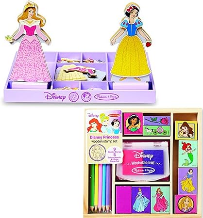 melissa and doug disney magnetic dolls