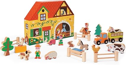 Amazon.com: Janod Story Box Farm: Toys 
