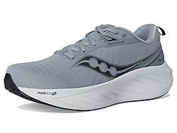 Saucony Men's Triumph 22 Sneaker, Flint/Black, 9.5