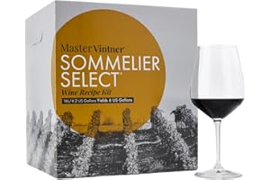 NORTHERN BREWER Master Vintner - Sommelier Select Italian Nebbiolo Wine Recipe Kit Makes 6 Gallons