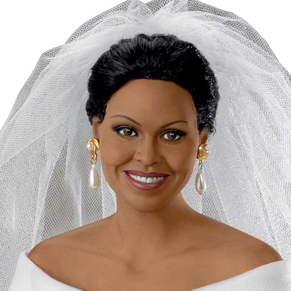 michelle obama porcelain doll