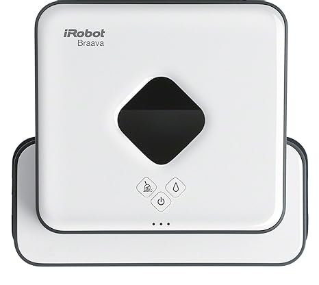 iRobot 300 Series Braava 390t Floor Mopping Robot (White)