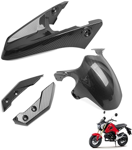 Amazon.com: Mokuo Motorcycle Carbon Fibre Rear Fender Fit For